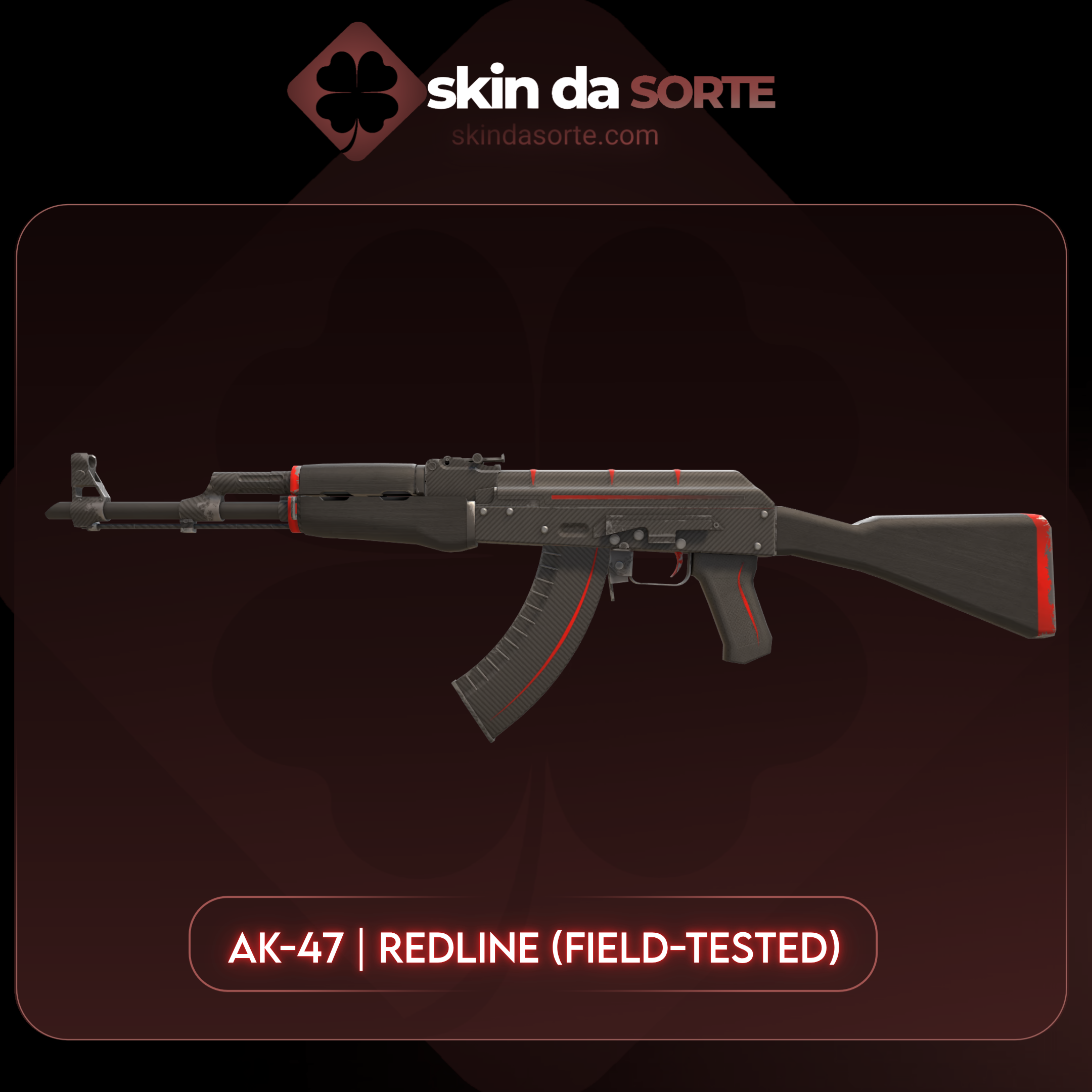 080826 - AK-47 | Redline (Field-Tested) (10 nmr)